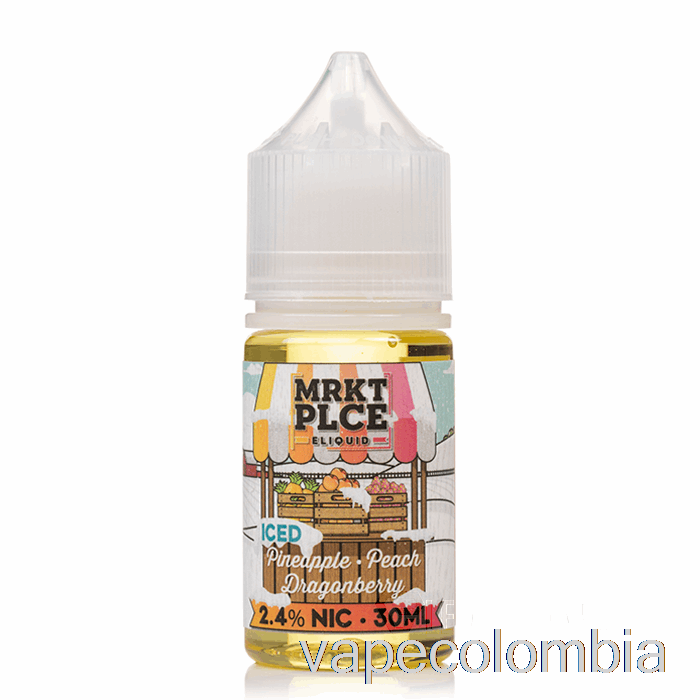 Vape Desechable Hielo Piña Melocotón Dragonberry - Sales Mrkt - 30ml 24mg